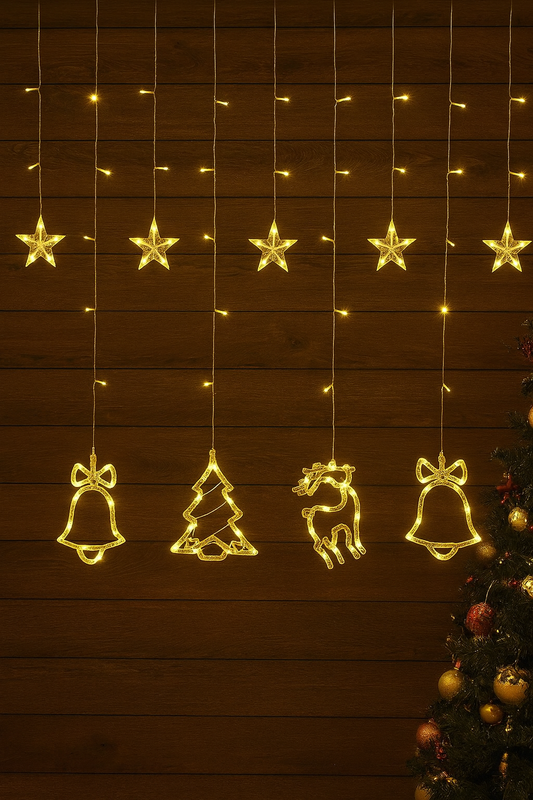 Reindeer & Star Glow Lights