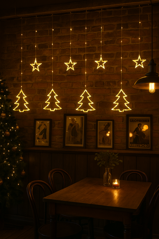 Sparkle Tree Curtain Lights