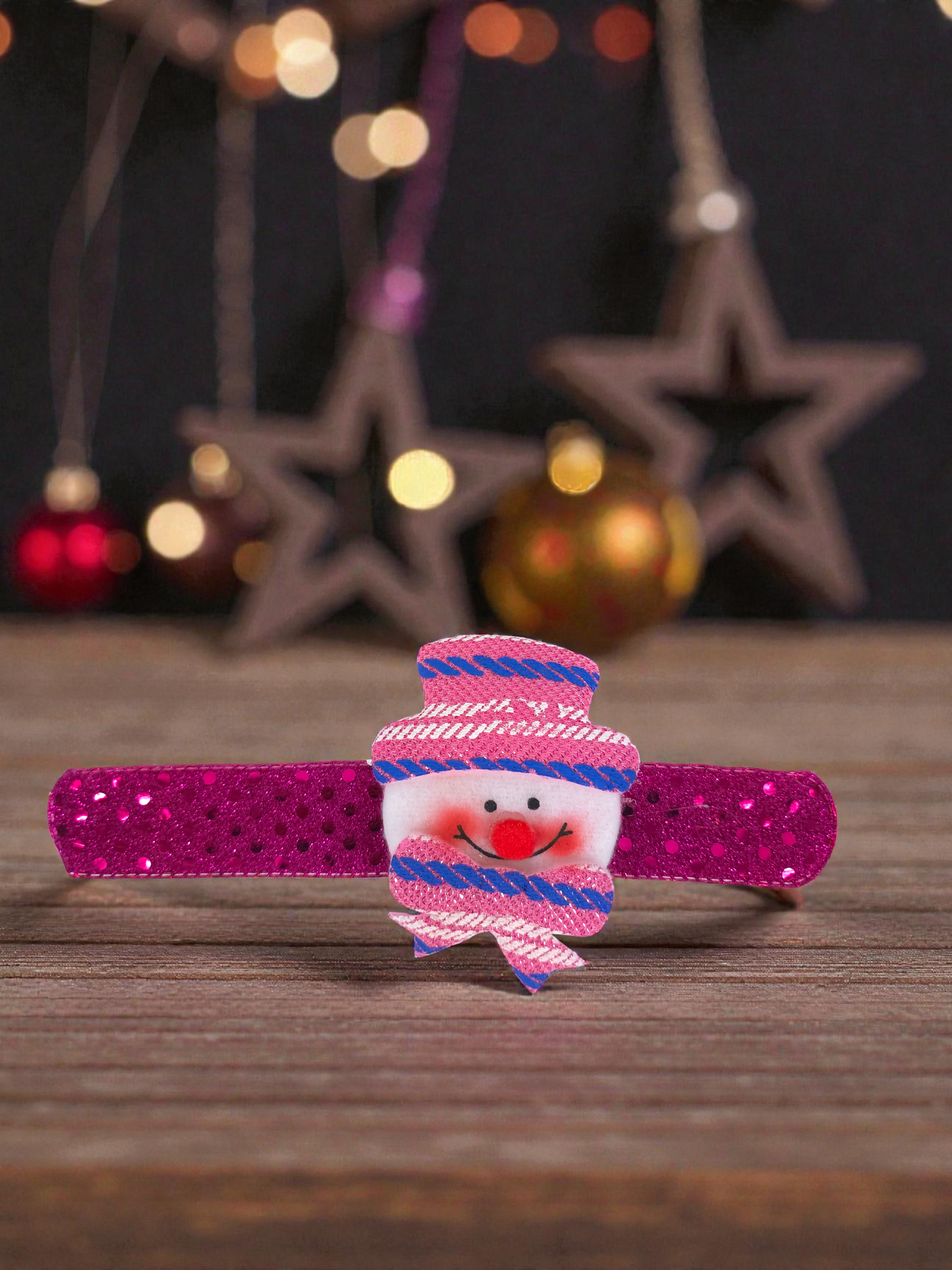 Frosty Snowman Slap Bracelet