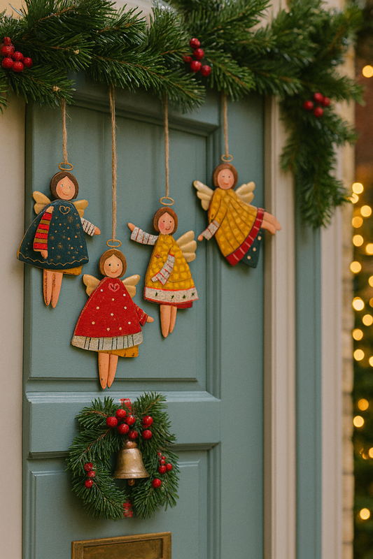 Heavenly Iron Angels (Set of 4)