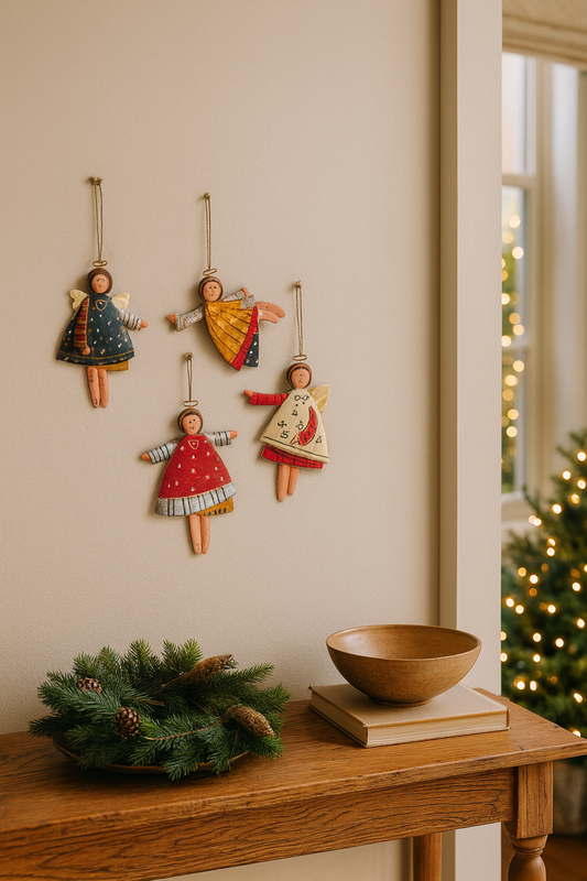 Heavenly Iron Angels (Set of 4)