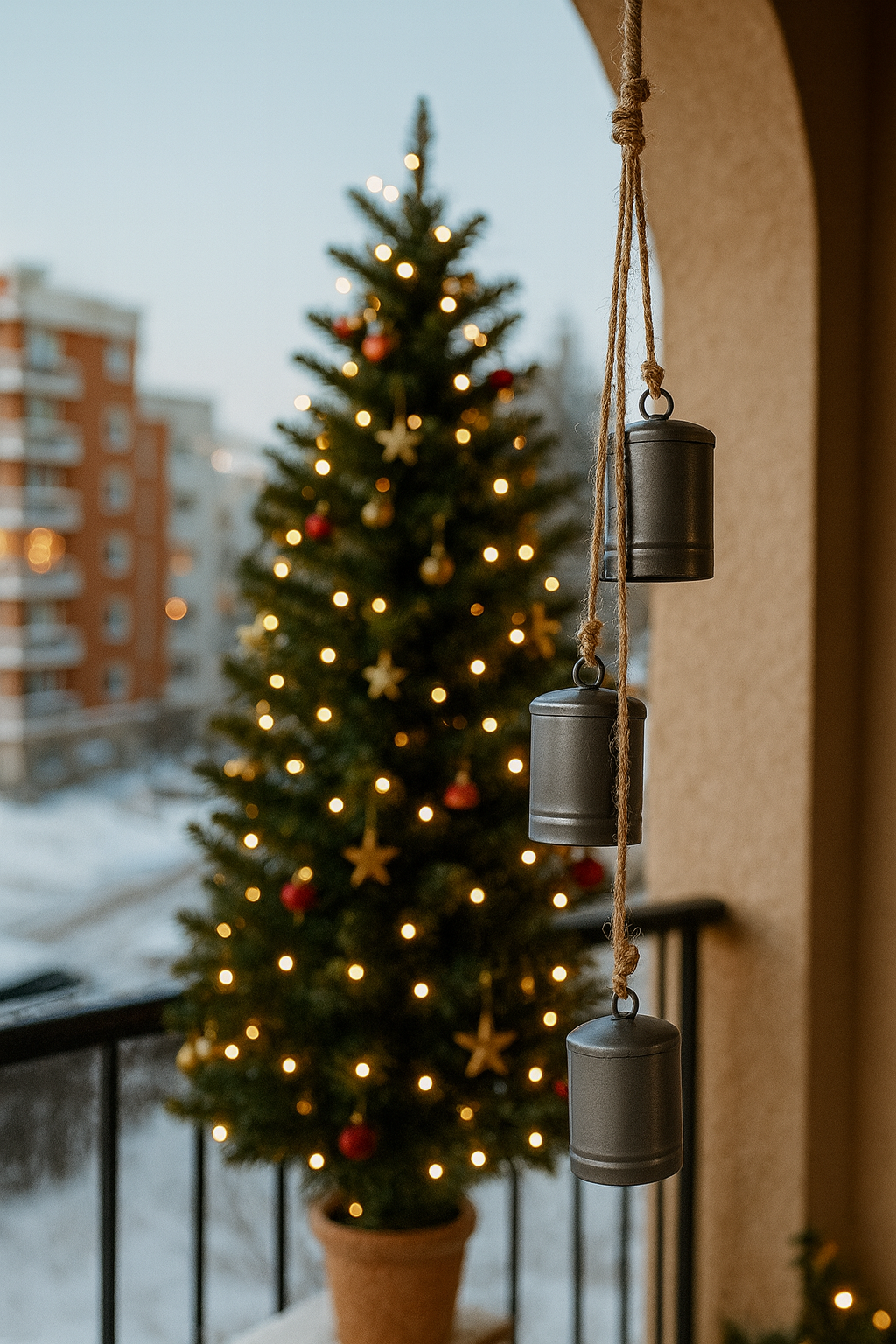 Vintage Cylinder Bell ( Set of 3)