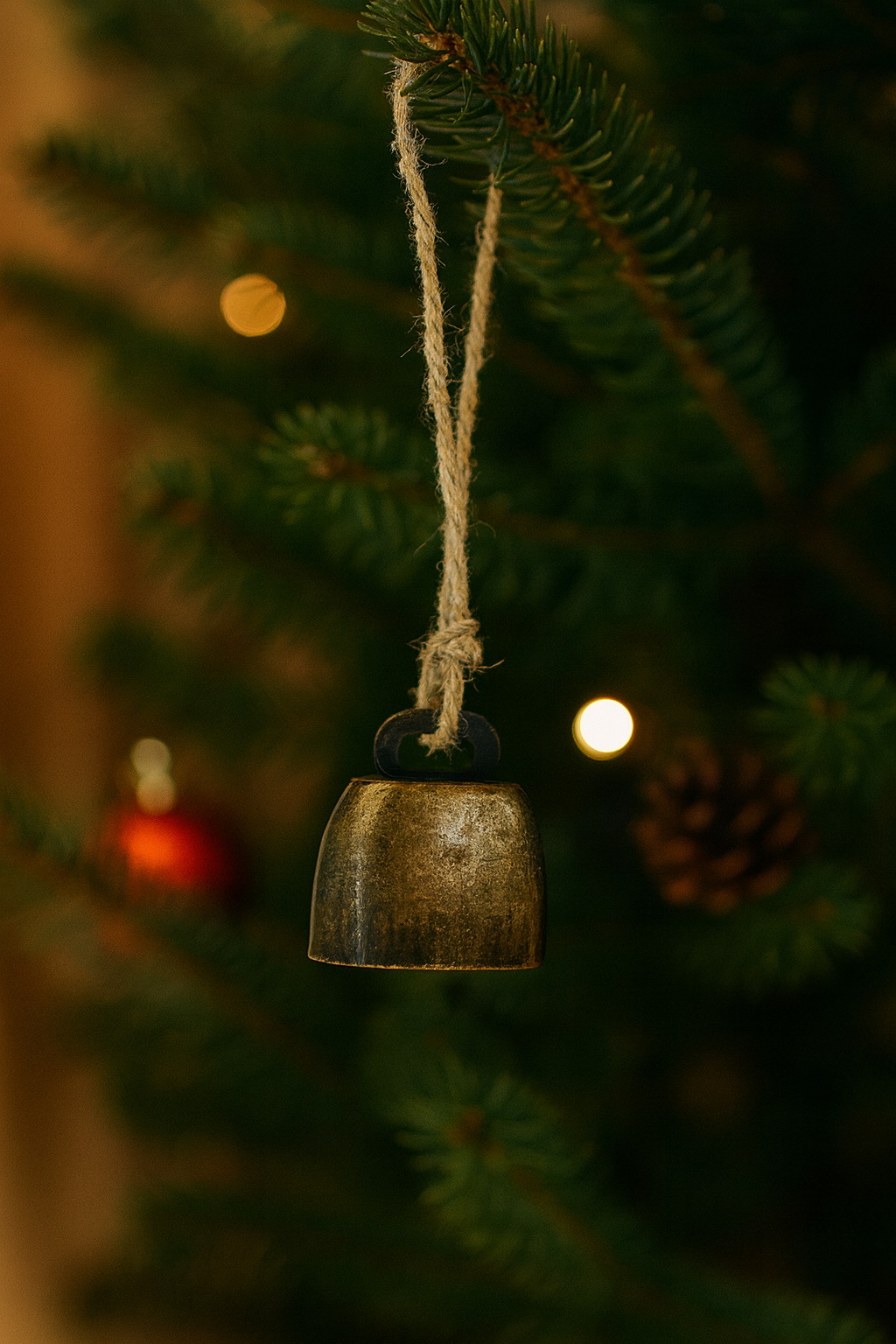 Golden Brass Jingle Bell