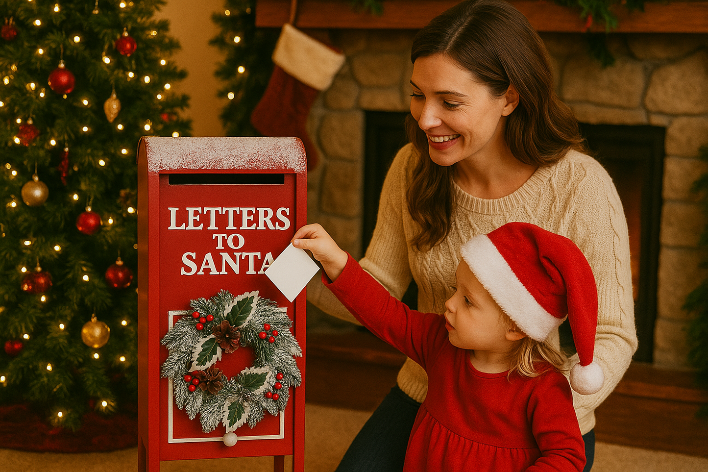 Letters to Santa Mailbox (Large)