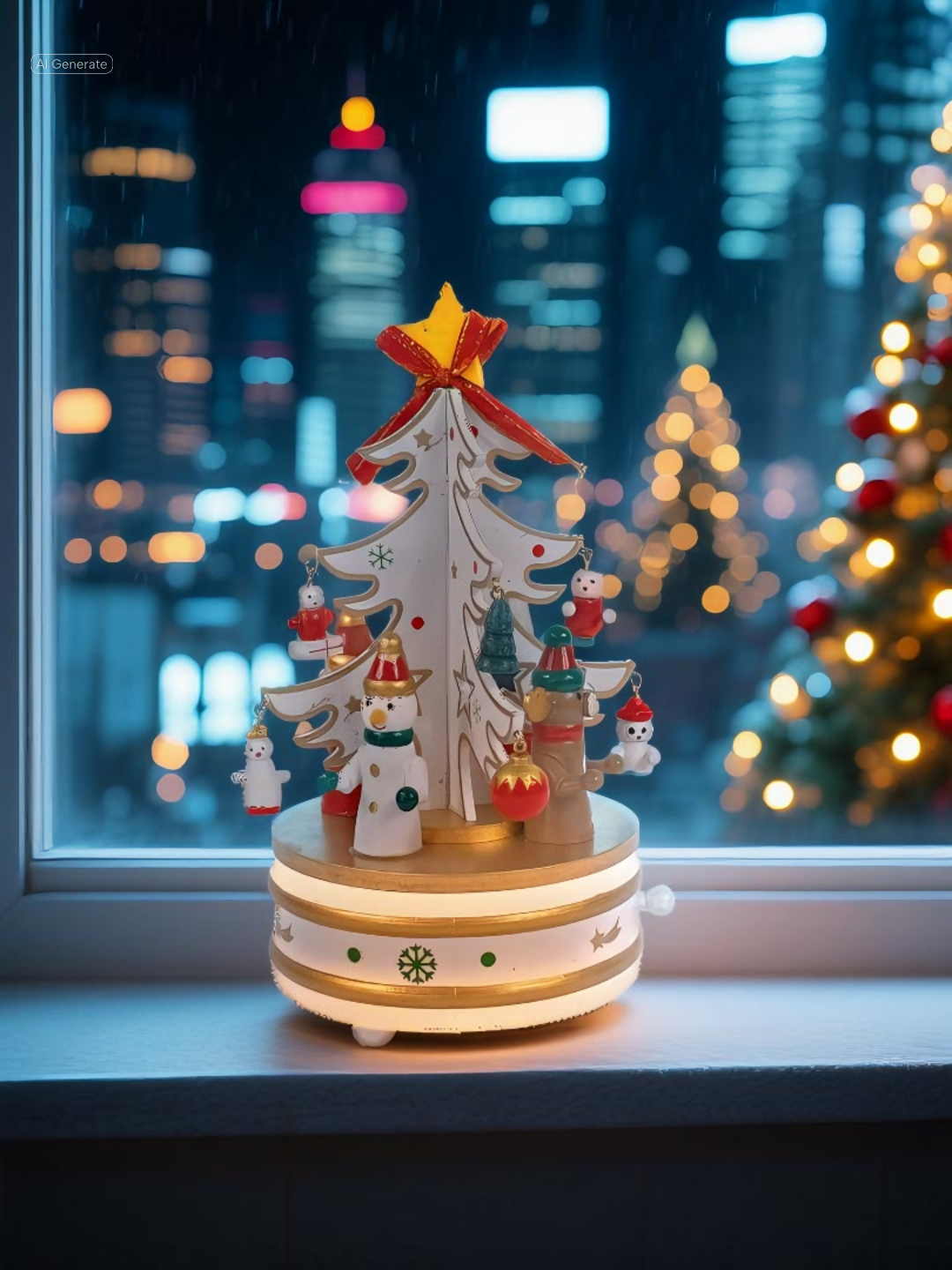 Melody Tree Wooden Music Box