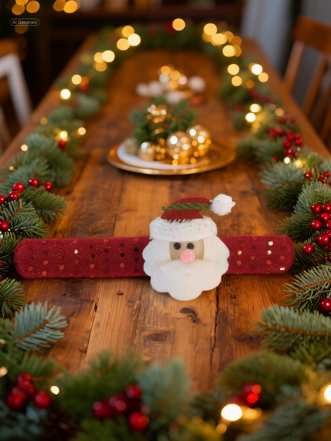 Merry Santa Slap Bracelet