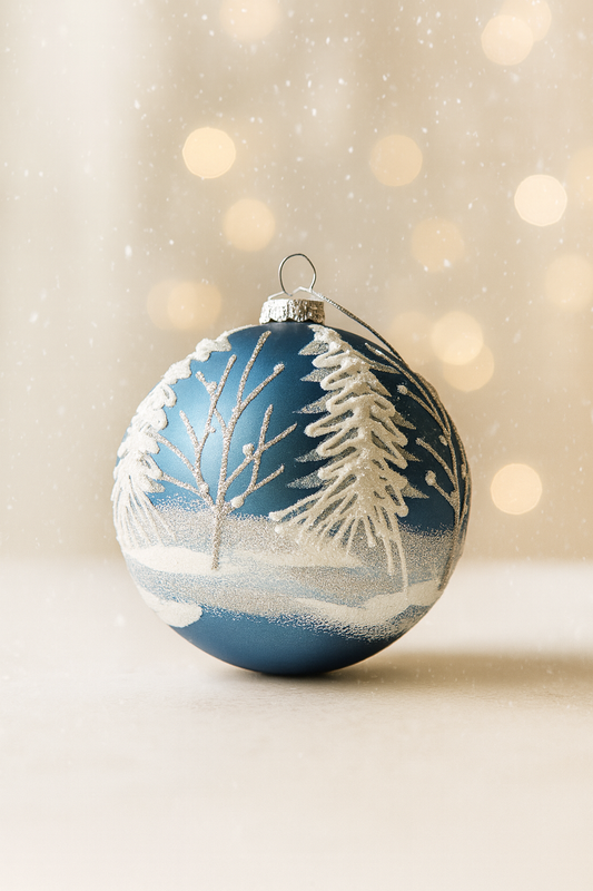 Blue Winter Dream Collector Bauble